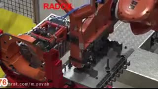 رباتیک و اتوماسیون خطوط تولید- سی ان سی شرکت رادوکسwww.radox.co