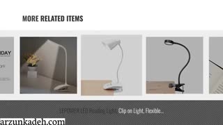 چراغ مطالعه کلیپسی