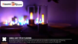 جعبه گشایی چراغ خواب هوشمند Candela شیائومی مدل YLFW01YL