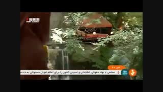 تخریب سازه‌های غیرمجاز کنار رودخانه دربند